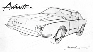 Raymond Loewy's 'Studebaker Avanti'