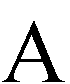 capital A